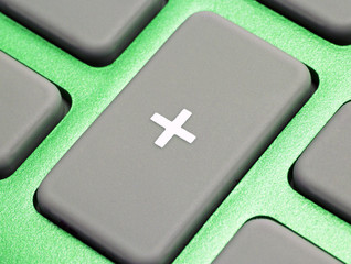 Pocket Calculator Green - Plus