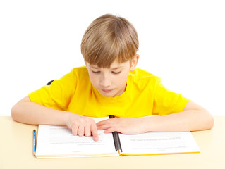 Naklejka premium schoolboy