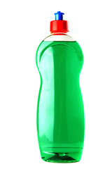 color bottle of clean soap