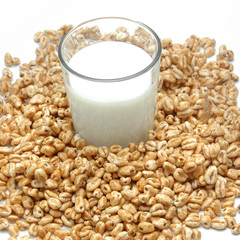 Leche y cereales