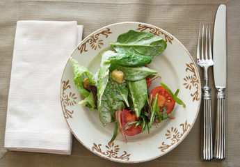 Rustic Azerbaijan appetizer