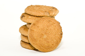 Cookie on isolated white Background