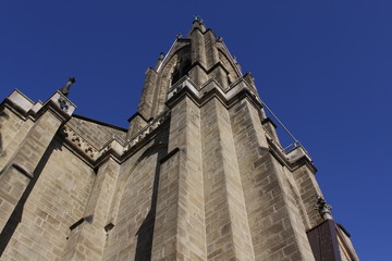 Detailaufnahme der Stadtkirche Bad Pyrmont