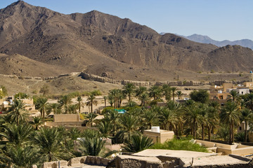 Stadt Bahla im Oman, City Bahla in Oman