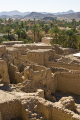 Stadt Bahla im Oman, City Bahla in Oman
