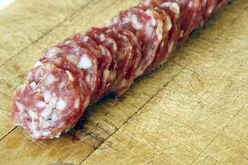 rondelles de saucisson sec