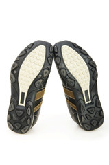 Sport shoes isolated on the white