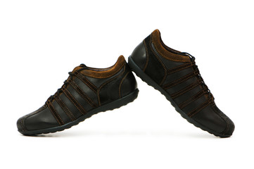Sport shoes isolated on the white