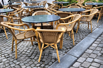 terrasse de café