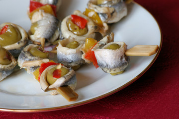 tapas d'anchois