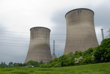 Top of Nuclear Cooling Tower .