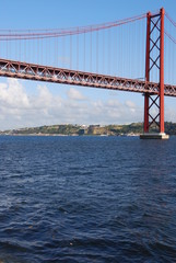 25th April bridge in Lisbon, Portugal