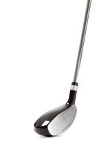 a golf club on white with copyspace