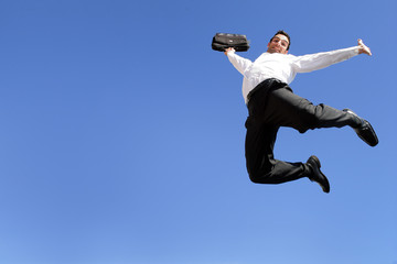 homme d'affaires dynamique