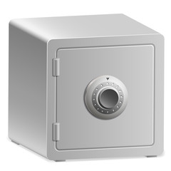 An Illustration of Strongbox with a Combination Lock.