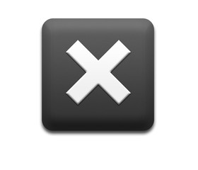 Boton cuadrado negro error