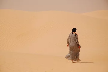 Cercles muraux Tunisie Dans le désert.