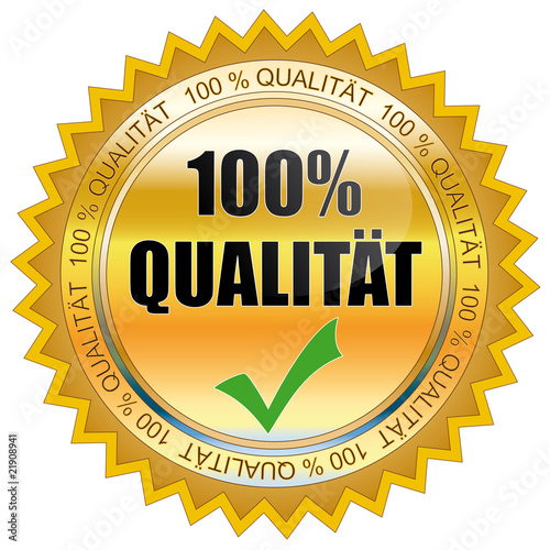 "Siegel 100 Qualität" Stockfotos und lizenzfreie Vektoren auf Bild 21908941