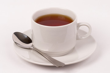 Little white tea cup