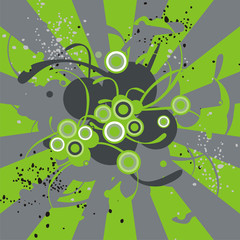 fully editable abstract grunge background vector illustration