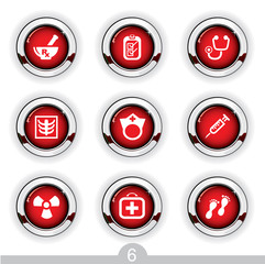 Medical button series