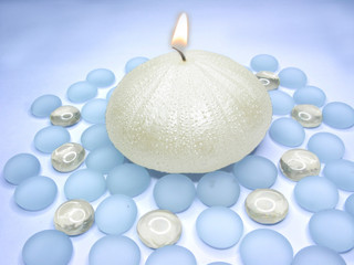 spa scented aroma candle