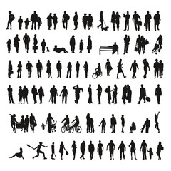 Big collection of silhouettes - Shadows
