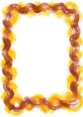 Painted frame