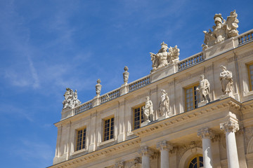 Obraz premium Facade detail from Versailles Chateau, France