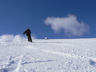 Fototapeta na wymiar Ski Noir