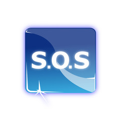 Picto signal SOS - Icon safety call