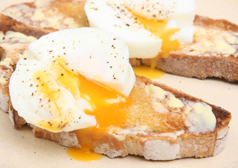 Poached Eggs on Toast