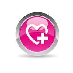 Obraz premium Icône coeur, favori