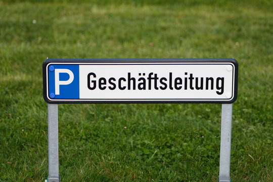 Parkplatz Gesch&auml;ftsleitung