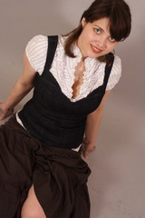 beautiful western woman