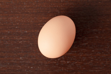 egg on table