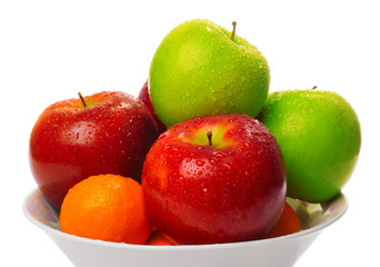 Fruits in plate