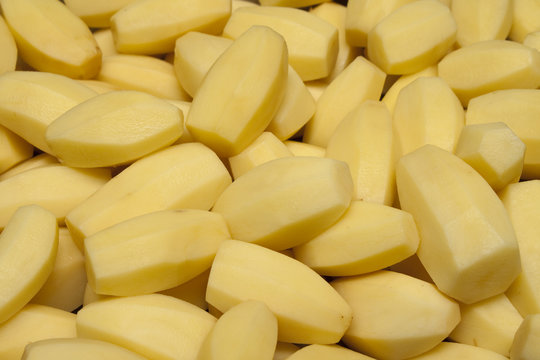 Gesch&auml;lte Kartoffeln