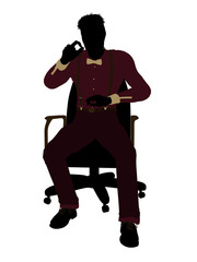 Male Business Silhouette 3