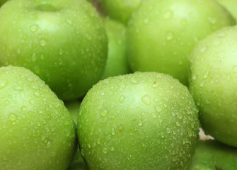 Green apples