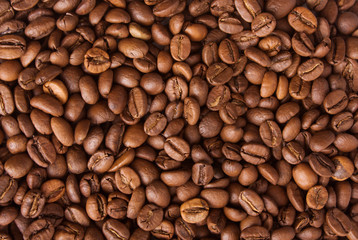 Naklejka premium Coffee beans