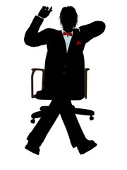 Male Business Silhouette