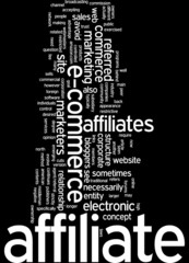 Fototapeta premium affiliate marketing / E-commerce