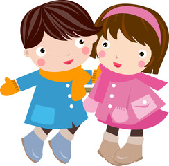 Boy and girl