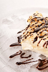 puff pastry with chocolate.