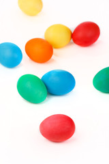 Colorful Easter Eggs.