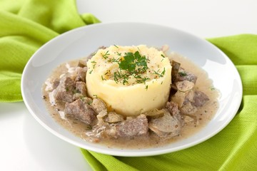 Beef Stroganoff