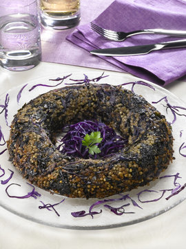 tarte de sarassin &agrave; la sauce de soja