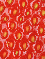 Strawberry texture