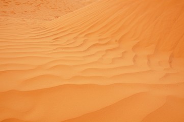 Fototapeta na wymiar Sable dans le Sahara.